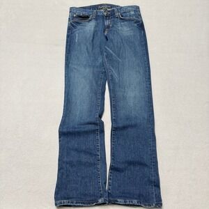 Ralph Lauren Black Label Jeans Women 31 Blue Denim Vintage USA Big Pony 867